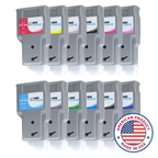 Inkwave Replacement Ink Cartridge for Canon PFI-206, 300 mL