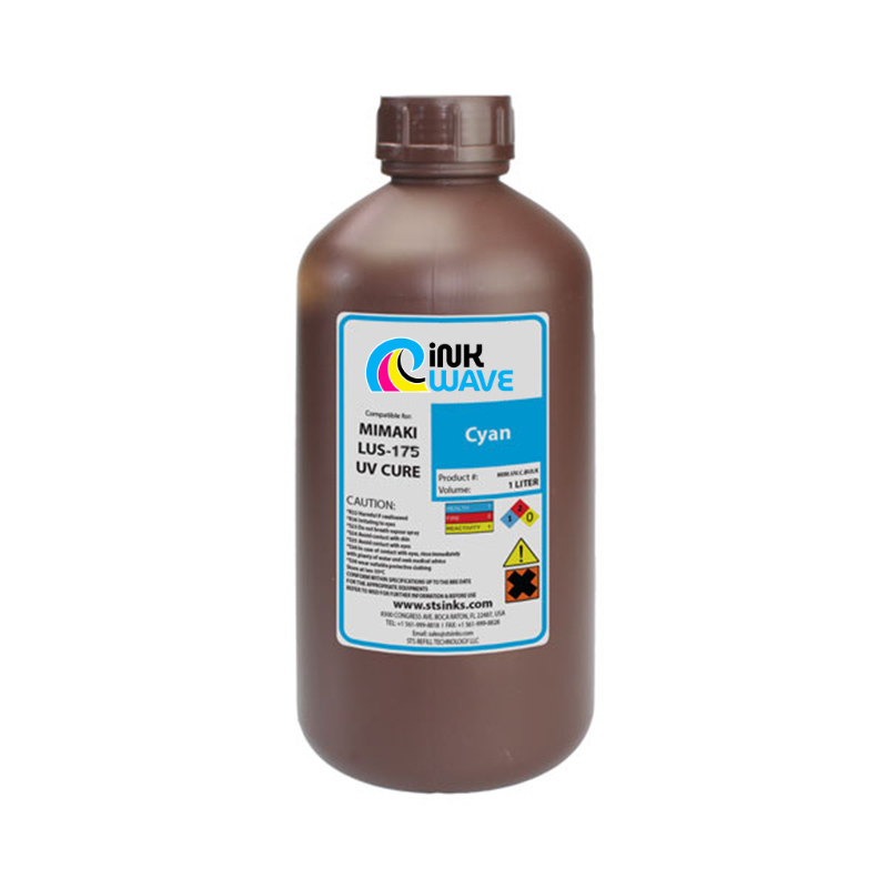 Inkwave Replacement Ink Cartridges for Mimaki LUS-170, 1,000 mL