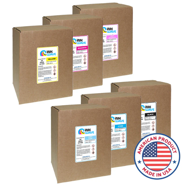 Inkwave Replacement Ink for HP FB250, 2,000 mL - 3,000 mL