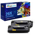 INKWAVE- Compatible HP CF226X HI Yld 2-Pack Toner, Black