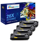 INKWAVE- Compatible HP CF226X HI Yld 4-Pack Toner, Black