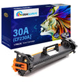 InkWave Compatible Toner Cartridge Replacement for HP 30A / CF230A (Black,1 Pack)
