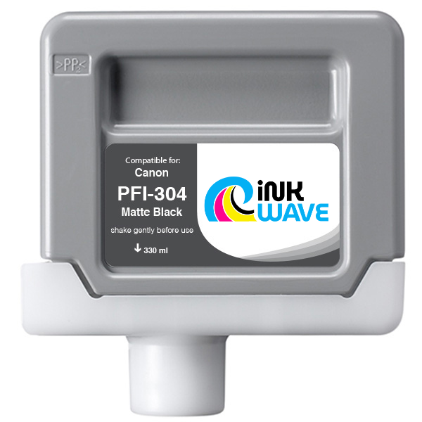 Inkwave Replacement Ink Cartridge for Canon PFI-304, 330 mL