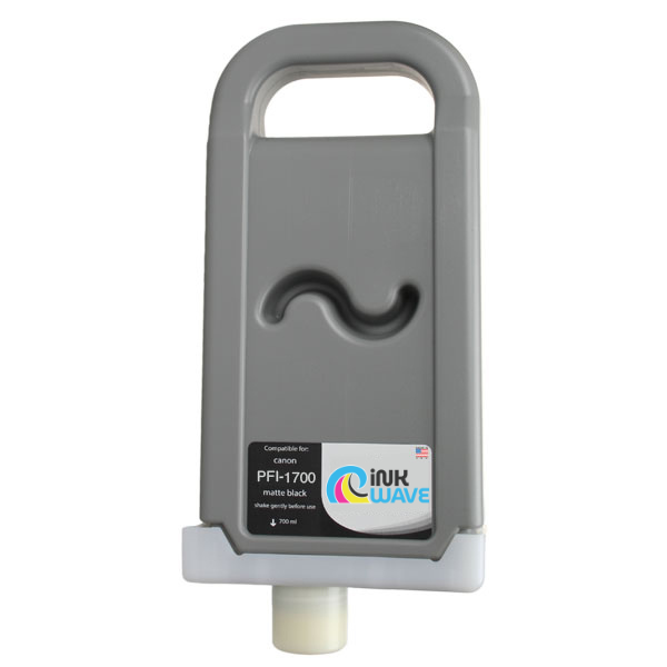 Inkwave Replacement Ink Cartridge for Canon PFI-1700, 700 mL