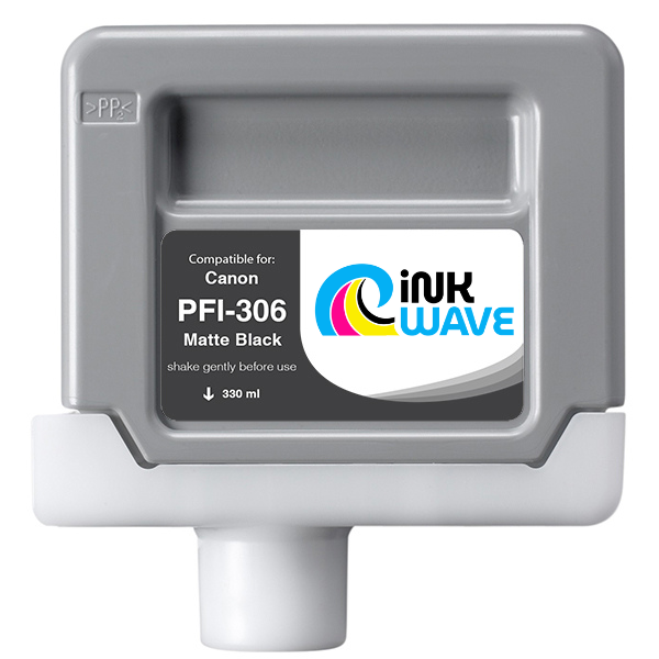 Inkwave Replacement Ink Cartridge for Canon PFI-306, 330 mL
