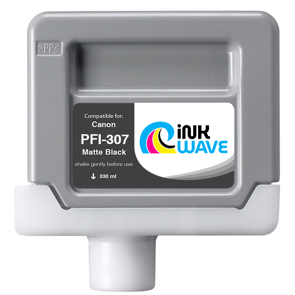 Inkwave Replacement Ink Cartridge for Canon PFI-307, 330 mL