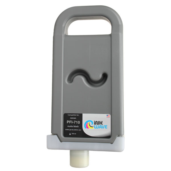 Inkwave Replacement Ink Cartridge for Canon PFI-710, 700 mL