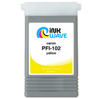 Inkwave Replacement Ink Cartridge for Canon PFI-102, 130 mL
