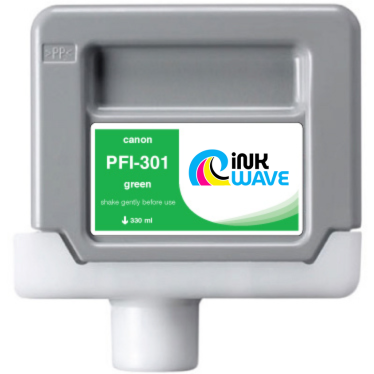 Inkwave Replacement Ink Cartridge for Canon PFI-301, 330 mL