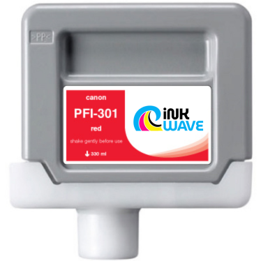 Inkwave Replacement Ink Cartridge for Canon PFI-301, 330 mL