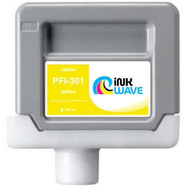 Inkwave Replacement Ink Cartridge for Canon PFI-301, 330 mL