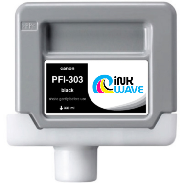 Inkwave Replacement Ink Cartridge for Canon PFI-303, 330 mL