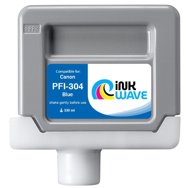 Inkwave Replacement Ink Cartridge for Canon PFI-304, 330 mL