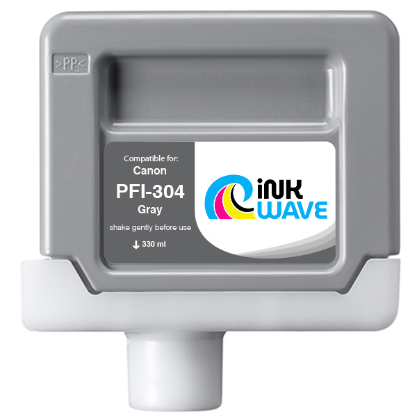 Inkwave Replacement Ink Cartridge for Canon PFI-304, 330 mL