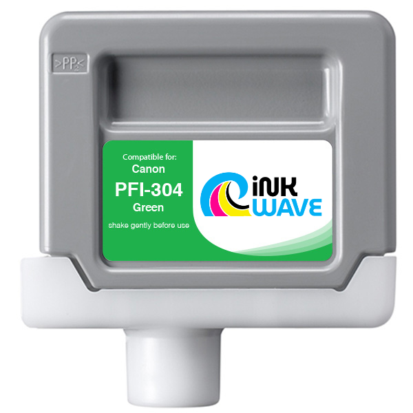 Inkwave Replacement Ink Cartridge for Canon PFI-304, 330 mL