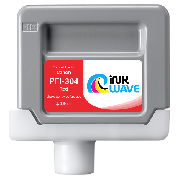 Inkwave Replacement Ink Cartridge for Canon PFI-304, 330 mL