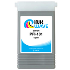 Inkwave Replacement Ink Cartridge for Canon PFI-101, 130 mL