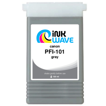 Inkwave Replacement Ink Cartridge for Canon PFI-101, 130 mL