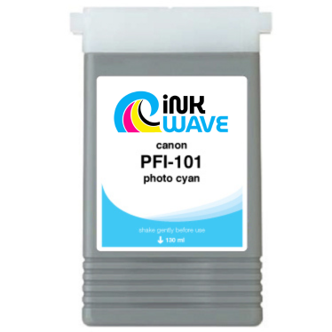 Inkwave Replacement Ink Cartridge for Canon PFI-101, 130 mL