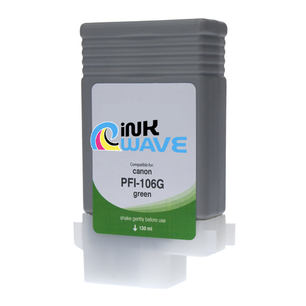 Inkwave Replacement Ink Cartridge for Canon PFI-106, 130 mL