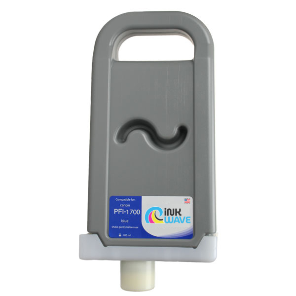 Inkwave Replacement Ink Cartridge for Canon PFI-1700, 700 mL
