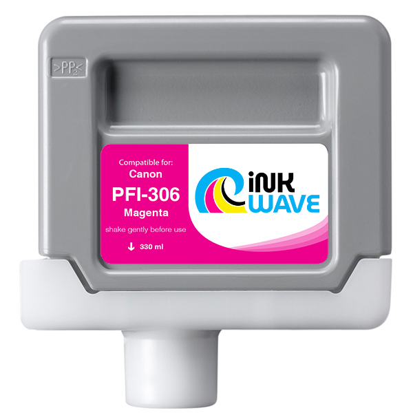 Inkwave Replacement Ink Cartridge for Canon PFI-306, 330 mL
