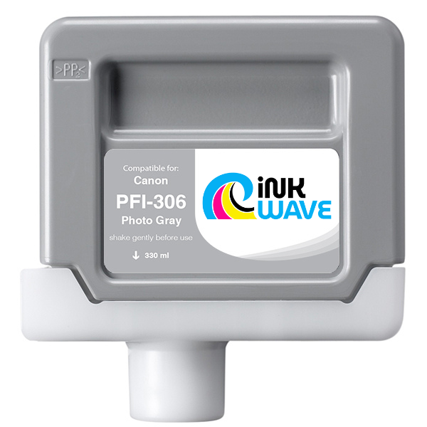 Inkwave Replacement Ink Cartridge for Canon PFI-306, 330 mL