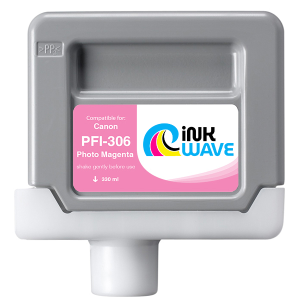 Inkwave Replacement Ink Cartridge for Canon PFI-306, 330 mL