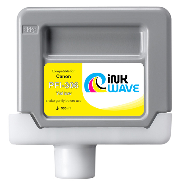 Inkwave Replacement Ink Cartridge for Canon PFI-306, 330 mL