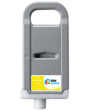Inkwave Replacement Ink Cartridge for Canon PFI-701, 700 mL