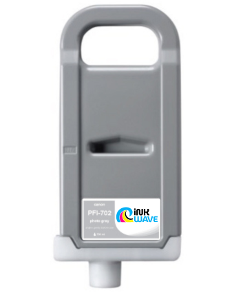 Inkwave Replacement Ink Cartridge for Canon PFI-702, 700 mL
