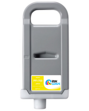 Inkwave Replacement Ink Cartridge for Canon PFI-703, 700 mL