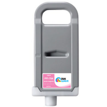 Inkwave Replacement Ink Cartridge for Canon PFI-704, 700 mL