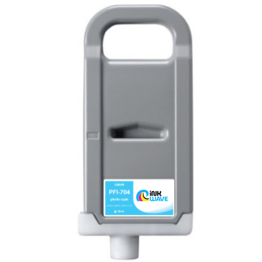 Inkwave Replacement Ink Cartridge for Canon PFI-704, 700 mL