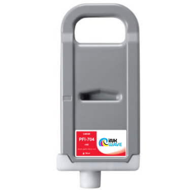 Inkwave Replacement Ink Cartridge for Canon PFI-704, 700 mL
