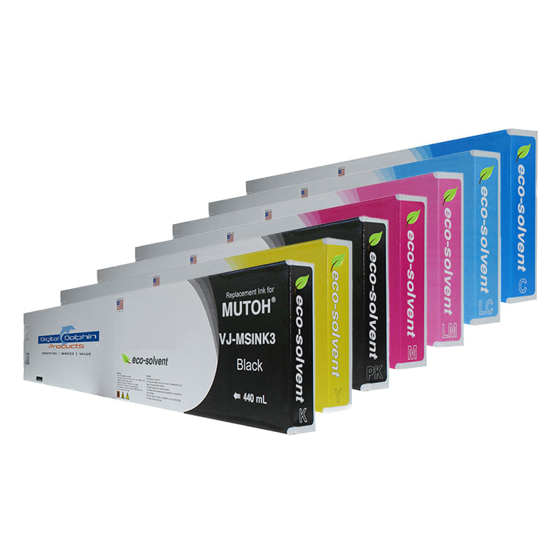 Inkwave Replacement Ink Cartridge for Mutoh VJ-MSINK3  220 mL - 440 mL