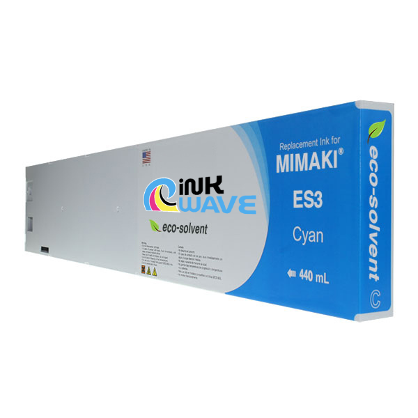 Inkwave Replacement Ink Cartridges for Mimaki ES3, 220 mL â€“ 440 mL