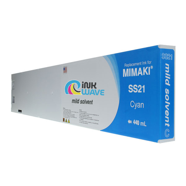 Inkwave Replacement Ink Cartridges for Mimaki SS21, 220 mL - 440 mL
