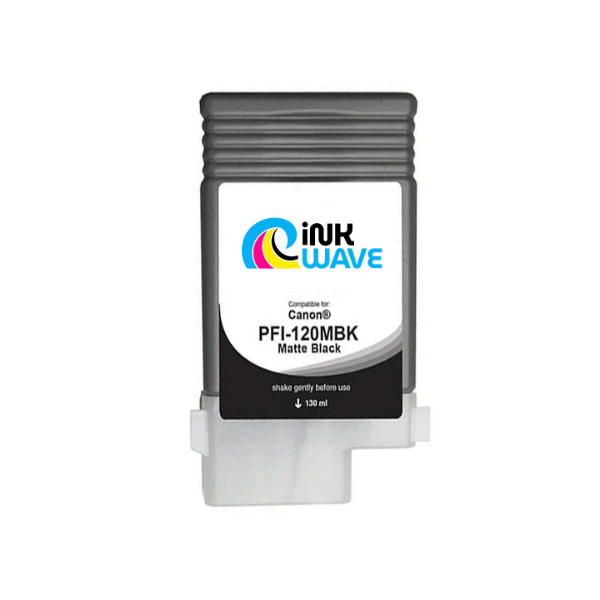 Inkwave Replacement Ink Cartridge for Canon PFI-120, 130 mL