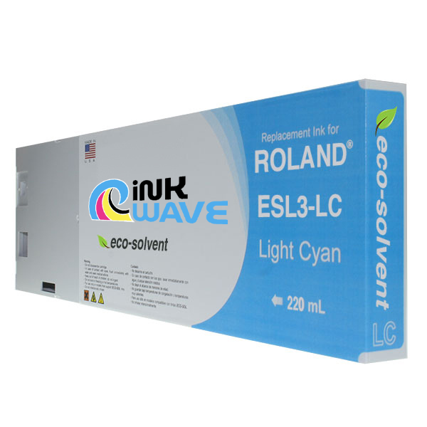 Inkwave Replacement Ink Cartridges for Roland ESL4, 220 mL