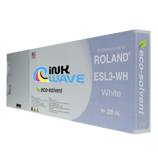 Inkwave Replacement Ink Cartridges for Roland ESL4, 220 mL