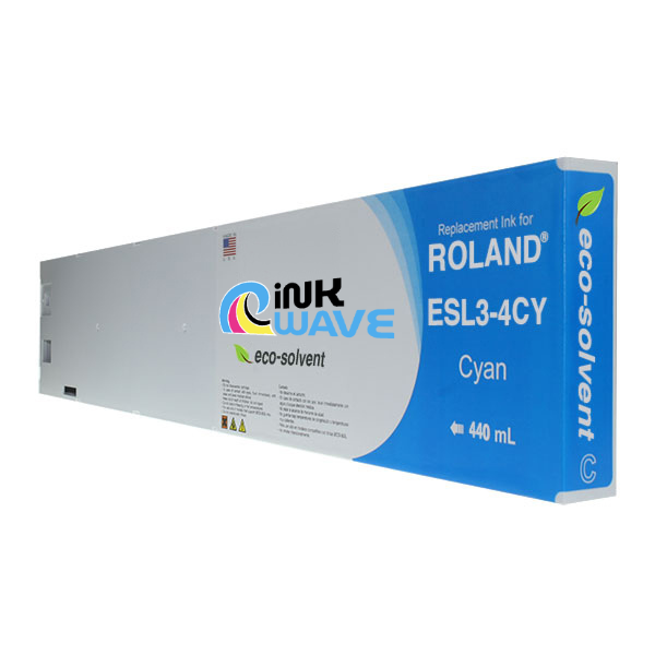 Inkwave Replacement Ink Cartridges for Roland ESL4, 220mL