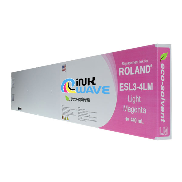 Inkwave Replacement Ink Cartridges for Roland ESL4, 220mL