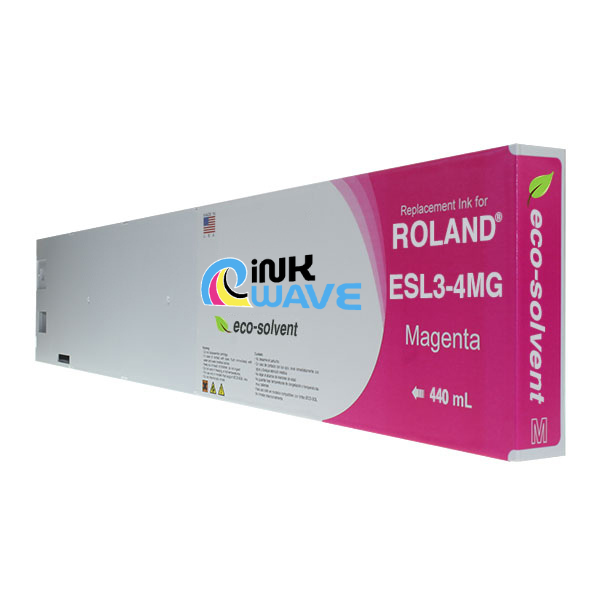 Inkwave Replacement Ink Cartridges for Roland ESL4, 220mL