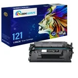 InkWave Compatible Toner Cartridge Replacement for Canon 121 / 3252C001 (Black, 4 Pack)