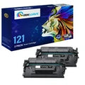 InkWave Compatible Toner Cartridge Replacement for Canon 121 / 3252C001 (Black, 1 Pack)